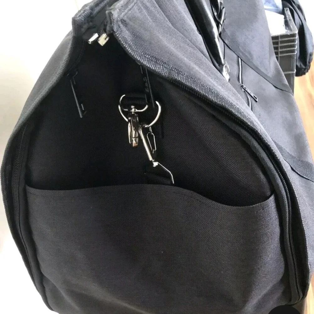 Prestige Travel Bag Hanging‎ Bag Converts to Duffle Bag CRG-204-BK Black NEW